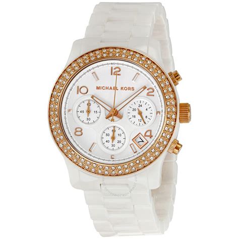 ceramic michael kors watch